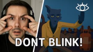 This Game Knows When You Blink
