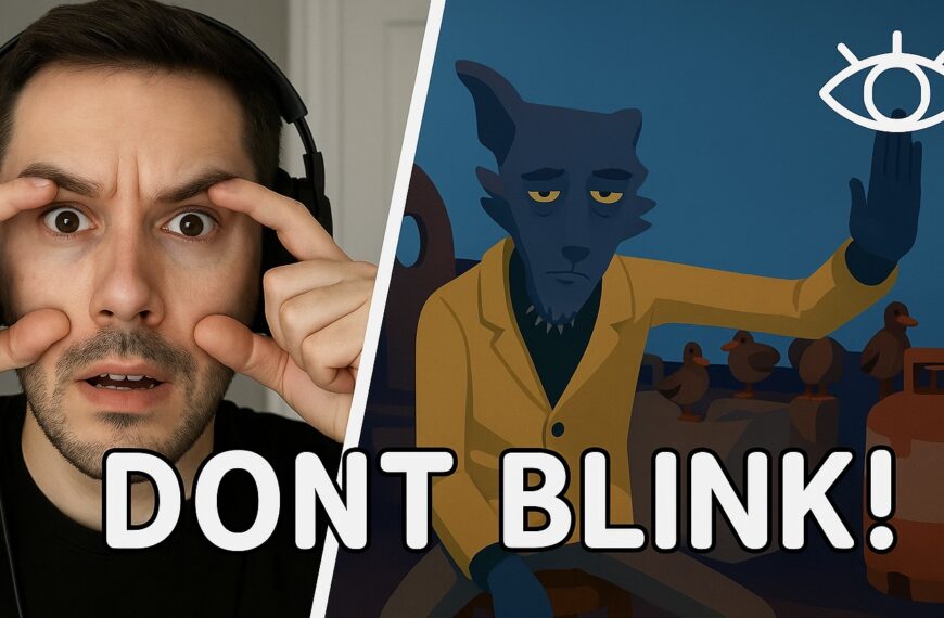 This Game Knows When You Blink