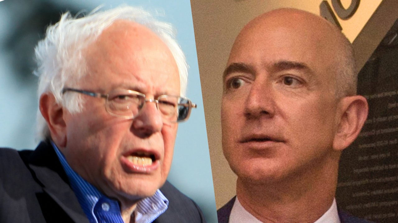 “Jeff Bezos Wants to Raise $100 Billion to Replace Factory Workers with Robots,” Sen. Bernie Sanders Says, as Bezos Plans to Automate Manufacturing With AI