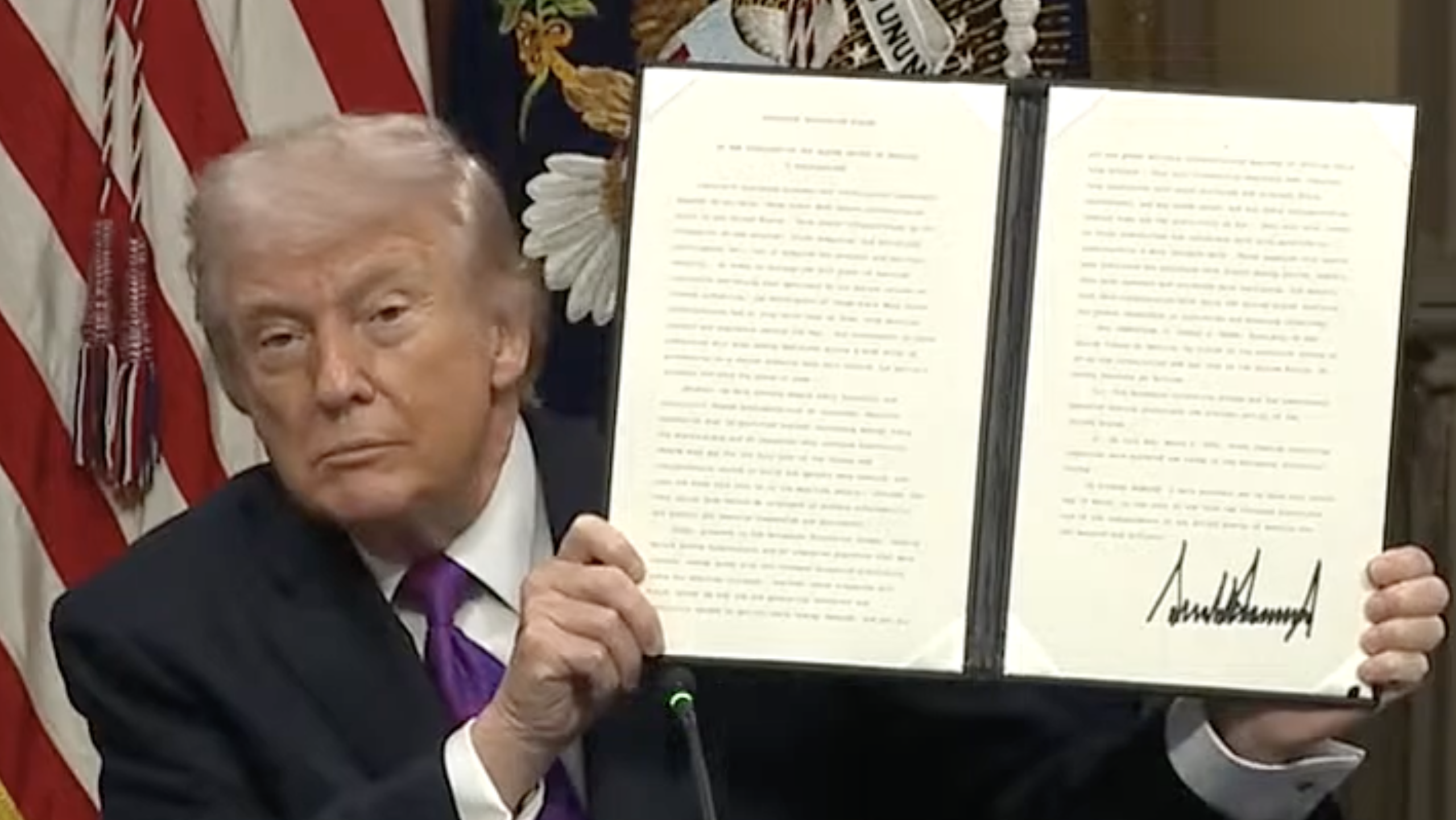 Trump Announces “Big Tech Companies Are Committing to Fully Cover the Cost of Increased Electricity Production Required for AI Data Centers” — Tech Giants Vow to Build, Bring, and Buy New Resources Covering the Cost of All Upgrades, Ensuring Costs Do Not Get Passed on to American Taxpayers