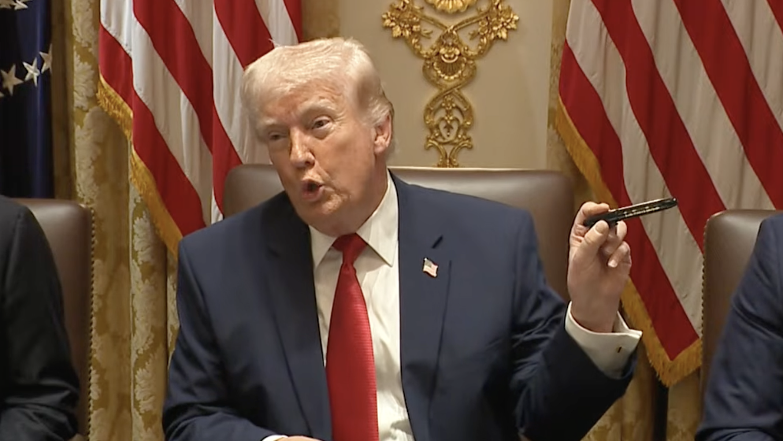 President Trump Says He Swapped the White House’s Thousand-Dollar Ballpoint Pens for Cheaper Sharpies When Signing Bills