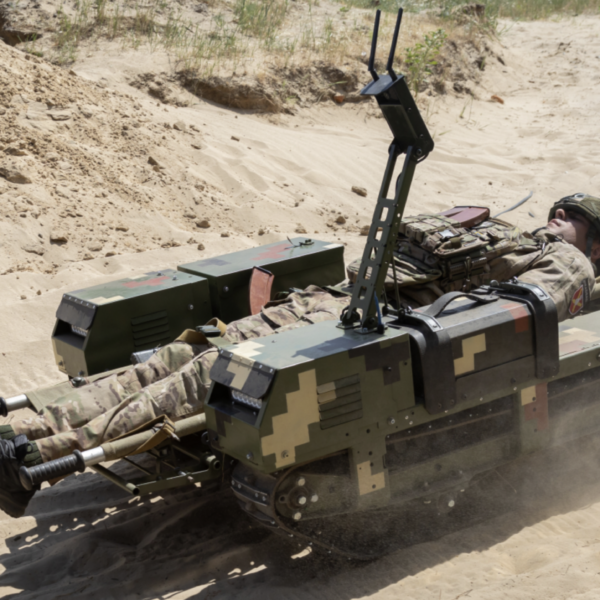 Robotic Evacuation Systems Reshape Frontline Medical Care in Ukraine