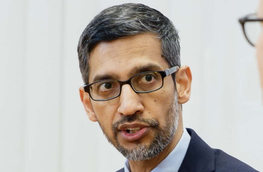 Google CEO Says America “Must Take the Lead” in Artificial Intelligence “and Develop It Boldly and Responsibly So Every American Benefits”