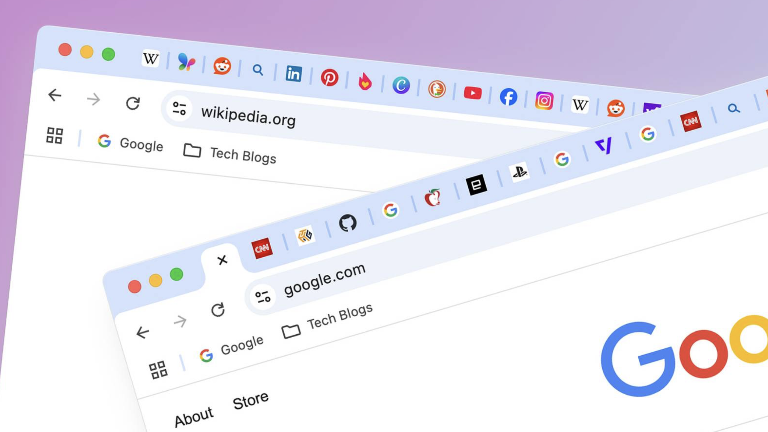 Chrome Adds Vertical Tabs to Help Users Manage Large Numbers of Open Tabs