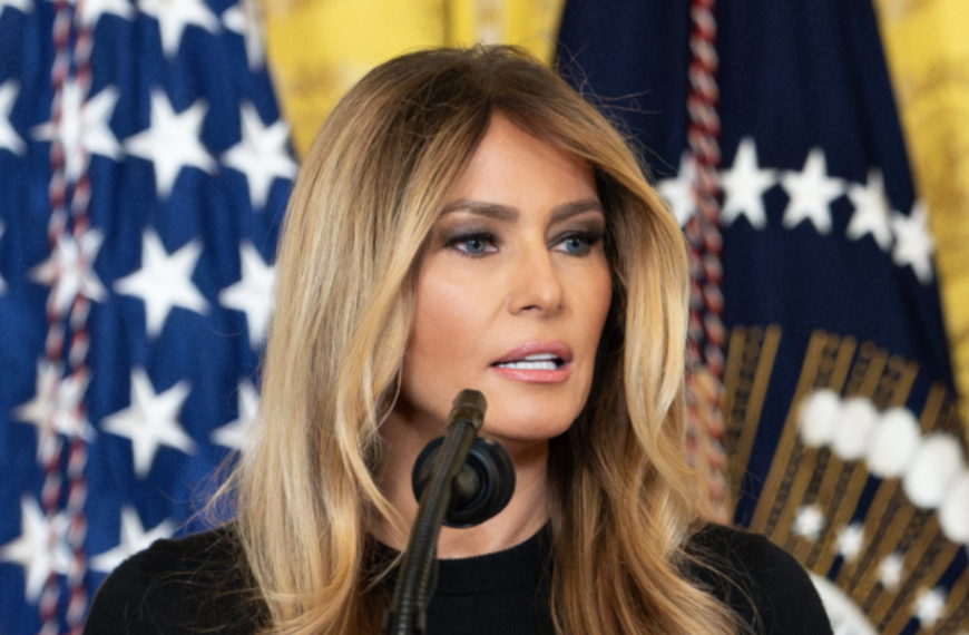 First Lady Melania Trump Insists Artificial Intelligence Is "About Opportunity — Not Replacing Humans"