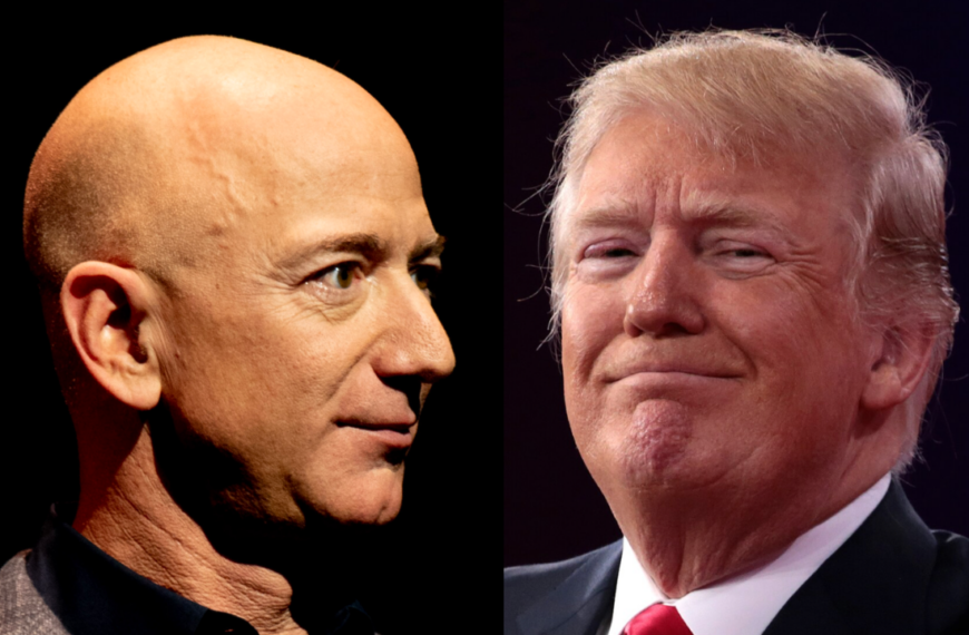 Jeff Bezos Says Trump "Has Been Right About a Lot of Things" — "You Have to Give Him Credit Where Credit Is Due"