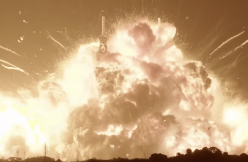 Blue Origin's New Rocket Obliterated in Catastrophic Launchpad Explosion — Bezos Says "We'll Rebuild Whatever Needs Rebuilding" as NASA Scrambles to Assess Moon Mission Damage