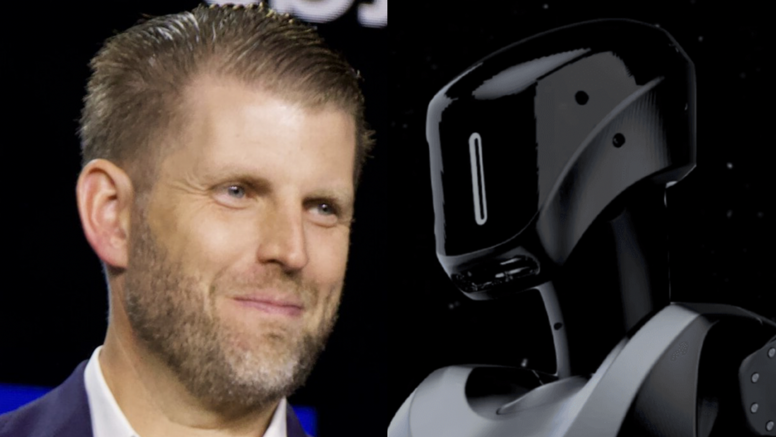 Eric Trump-Backed Startup Sends Humanoid Robots Into a Combat Zone for the First Time in History, Secures $24M in Pentagon Contracts — "We Better Be Winning This Race"