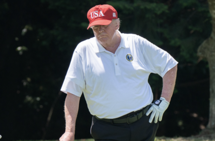 Trump Departs White House for Unannounced Destination, Ends Up at His Own Golf Club — Another Taxpayer-Funded Weekend Amid Iran War and Economic Unrest