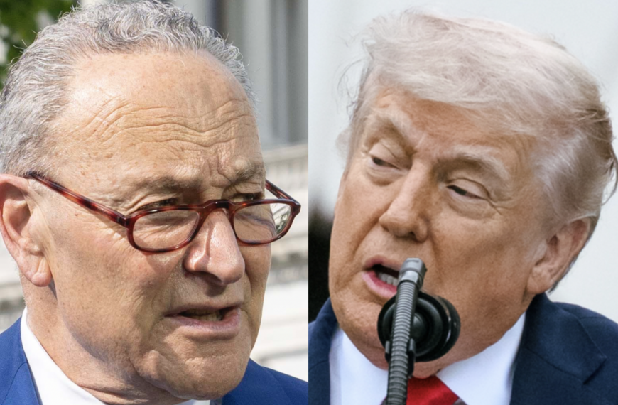 "Donald Trump Is Engaging in Insider Trading in Broad Daylight" — Senate Minority Leader Chuck Schumer Blasts President's 3,700 Stock Trades Worth Up to $750 Million as Americans Face Rising Costs