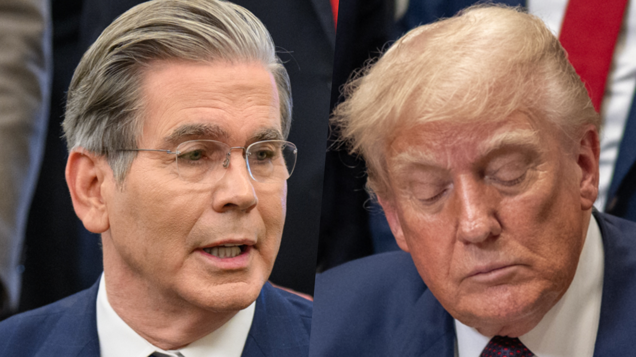 Treasury Secretary Scott Bessent Says There Is Legislation in the Works "So That a Living Person, Donald J. Trump, Could Be on the $250 Bill"