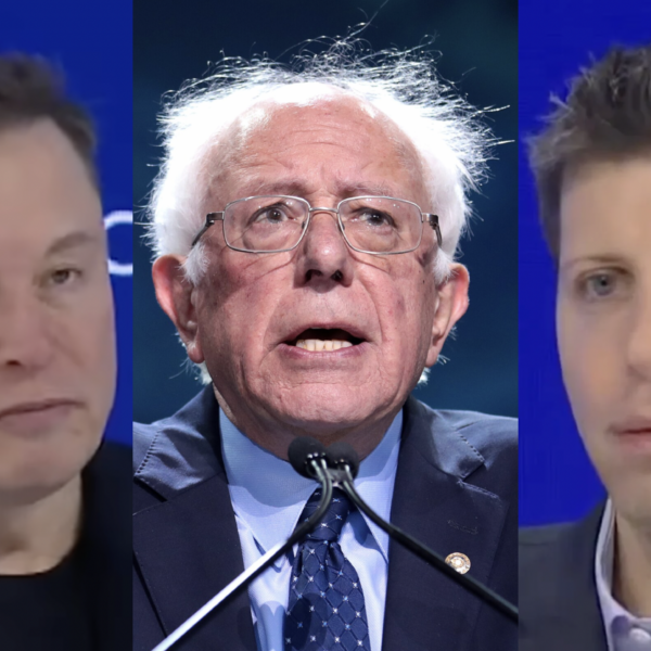 Bernie Sanders Says AI Is Built on Stolen Knowledge and the Wealth It Generates Should Go to the Public, Not "Elon Musk, Sam Altman and Other AI Oligarchs"